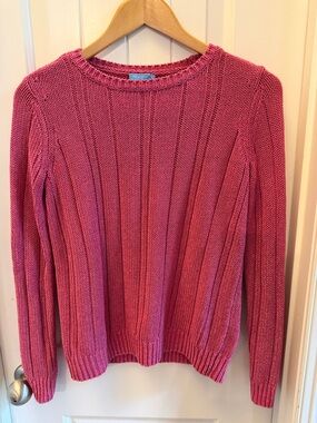 J. McLaughlin pink sweater